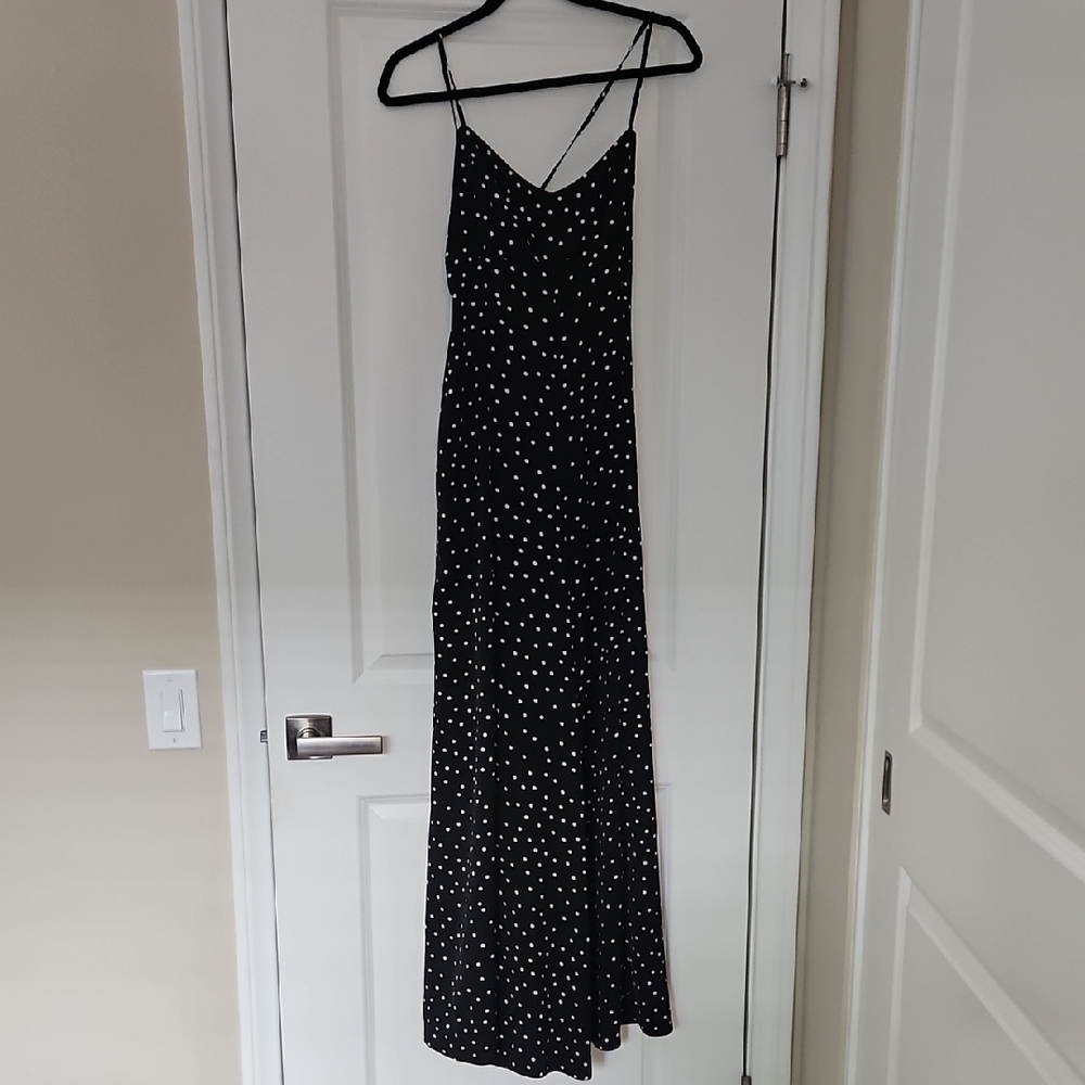 Wide Leg Polka Dot Jumpsuit